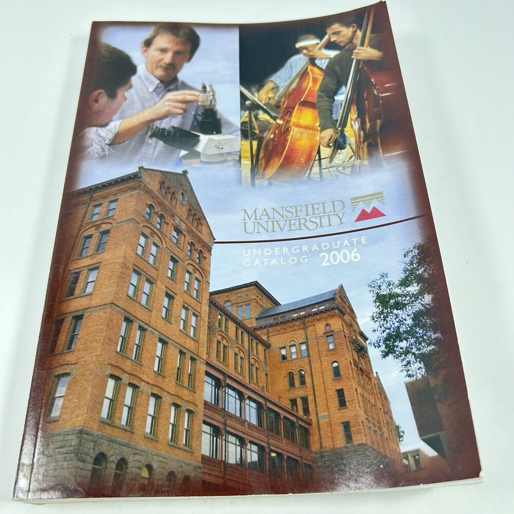 2006 Mansfield University Undergraduate Catalog Pennsylvania Memorabilia